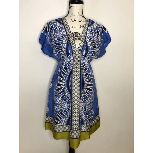 Banana Republic | Dresses | Banana Republic 0 Periwinkle Silk Dress Small |  Poshmark